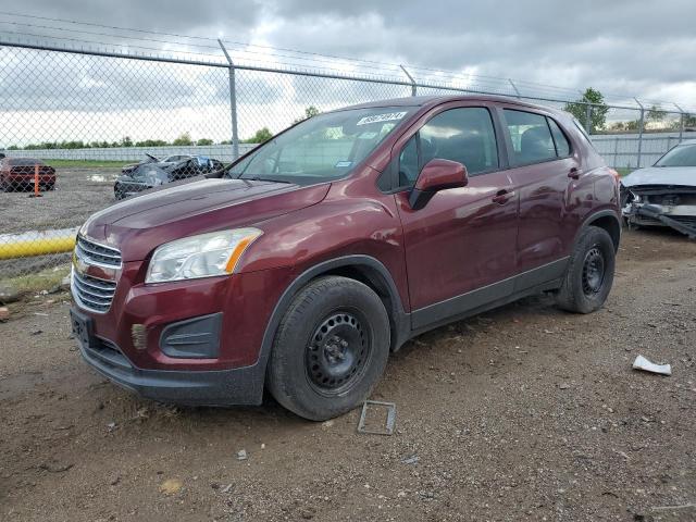 chevrolet trax ls 2016 3gncjksb7gl261022