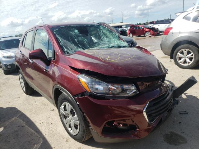 chevrolet trax ls 2017 3gncjksb7hl250345