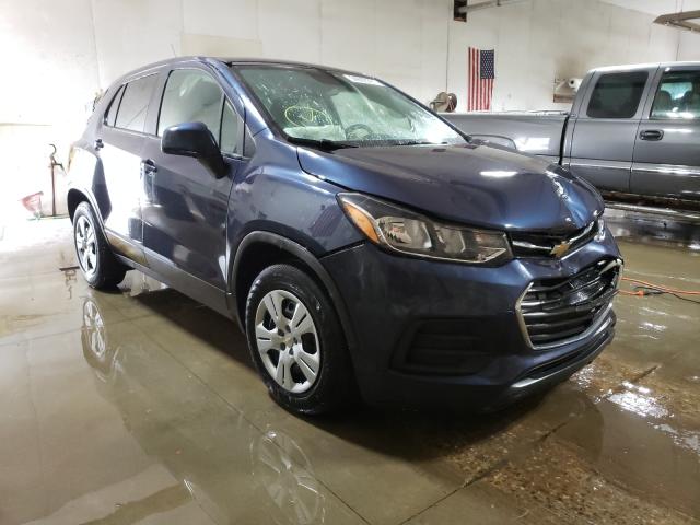 chevrolet trax ls 2019 3gncjksb7kl164315