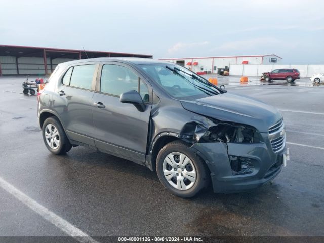 chevrolet trax 2016 3gncjksb8gl255827