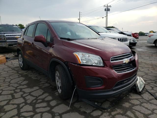 chevrolet trax ls 2016 3gncjksb8gl256265