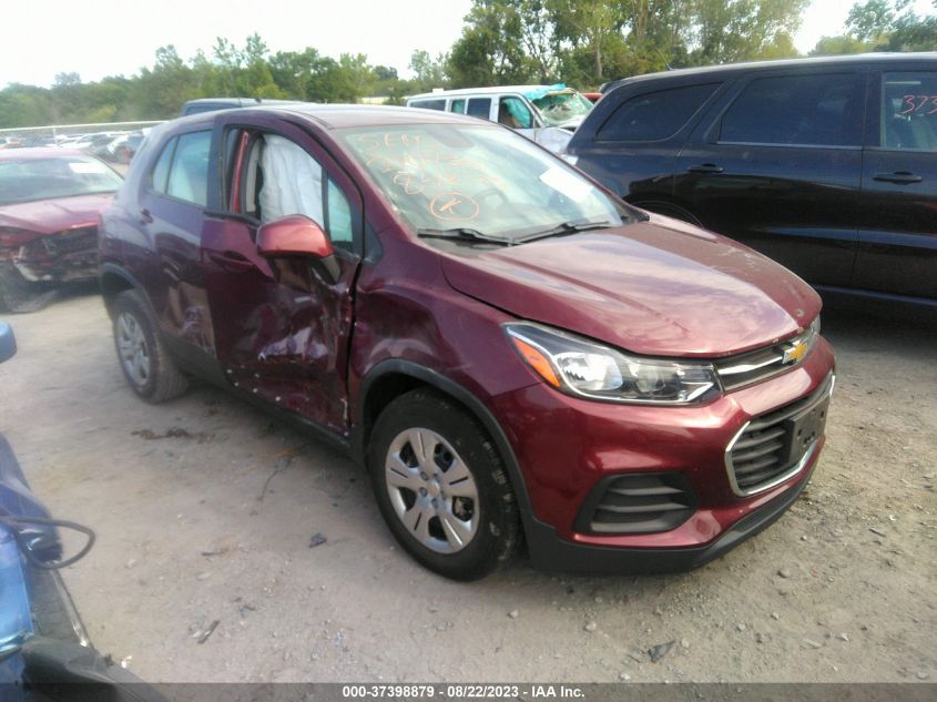 chevrolet trax 2017 3gncjksb8hl186817