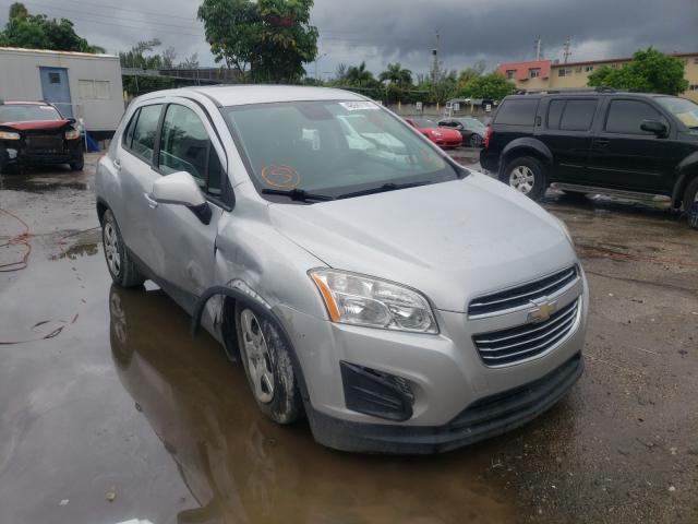 chevrolet trax ls 2016 3gncjksb9gl271549