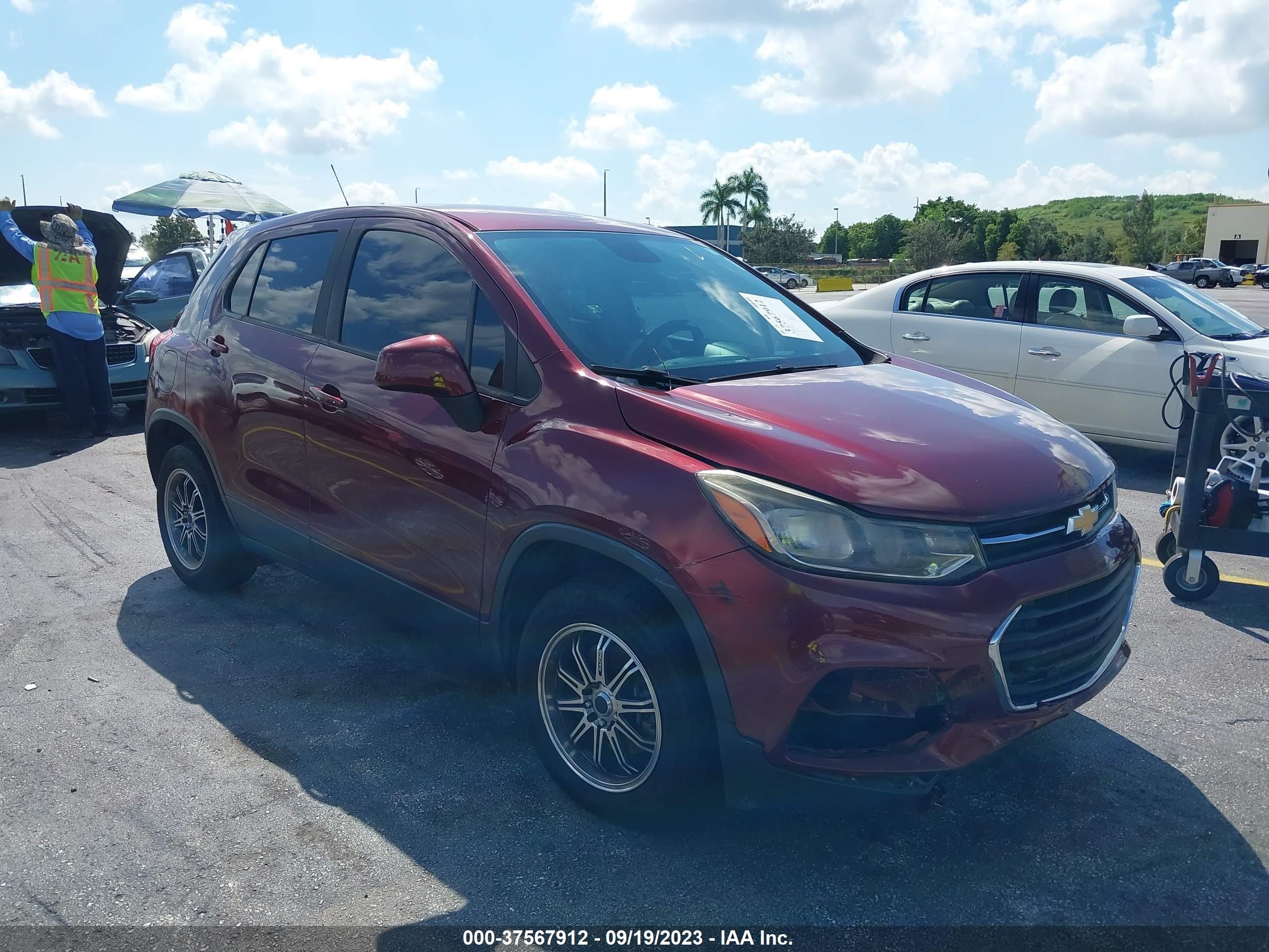 chevrolet trax 2017 3gncjksb9hl167841