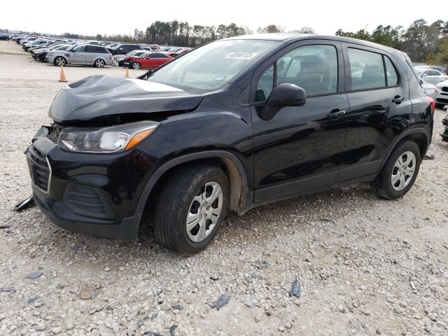 chevrolet trax ls 2017 3gncjksb9hl236270