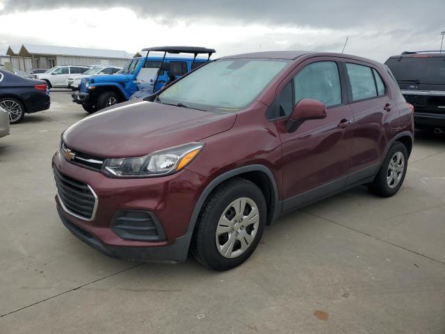 chevrolet trax ls 2017 3gncjksb9hl270922