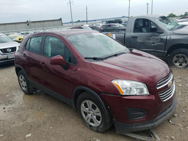 chevrolet trax ls 2016 3gncjksbxgl226345