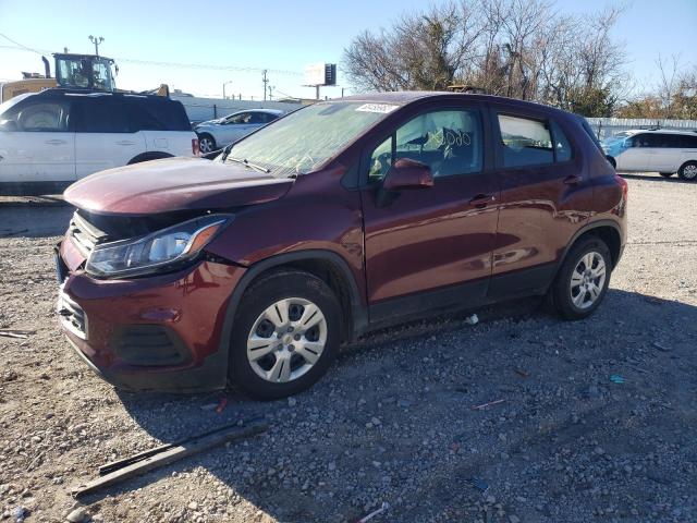 chevrolet trax ls 2017 3gncjksbxhl271237