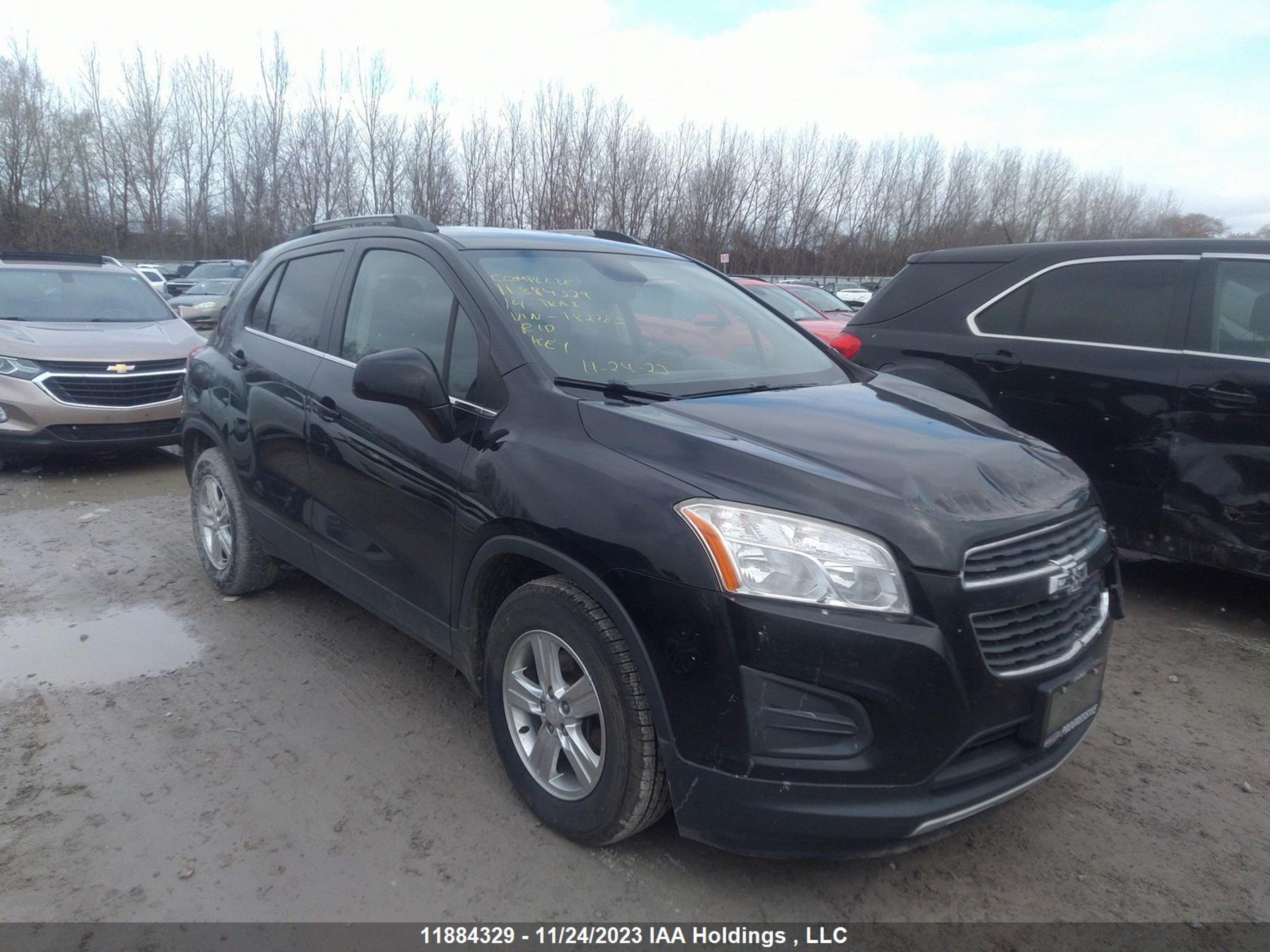 chevrolet trax 2014 3gncjleb7el182285