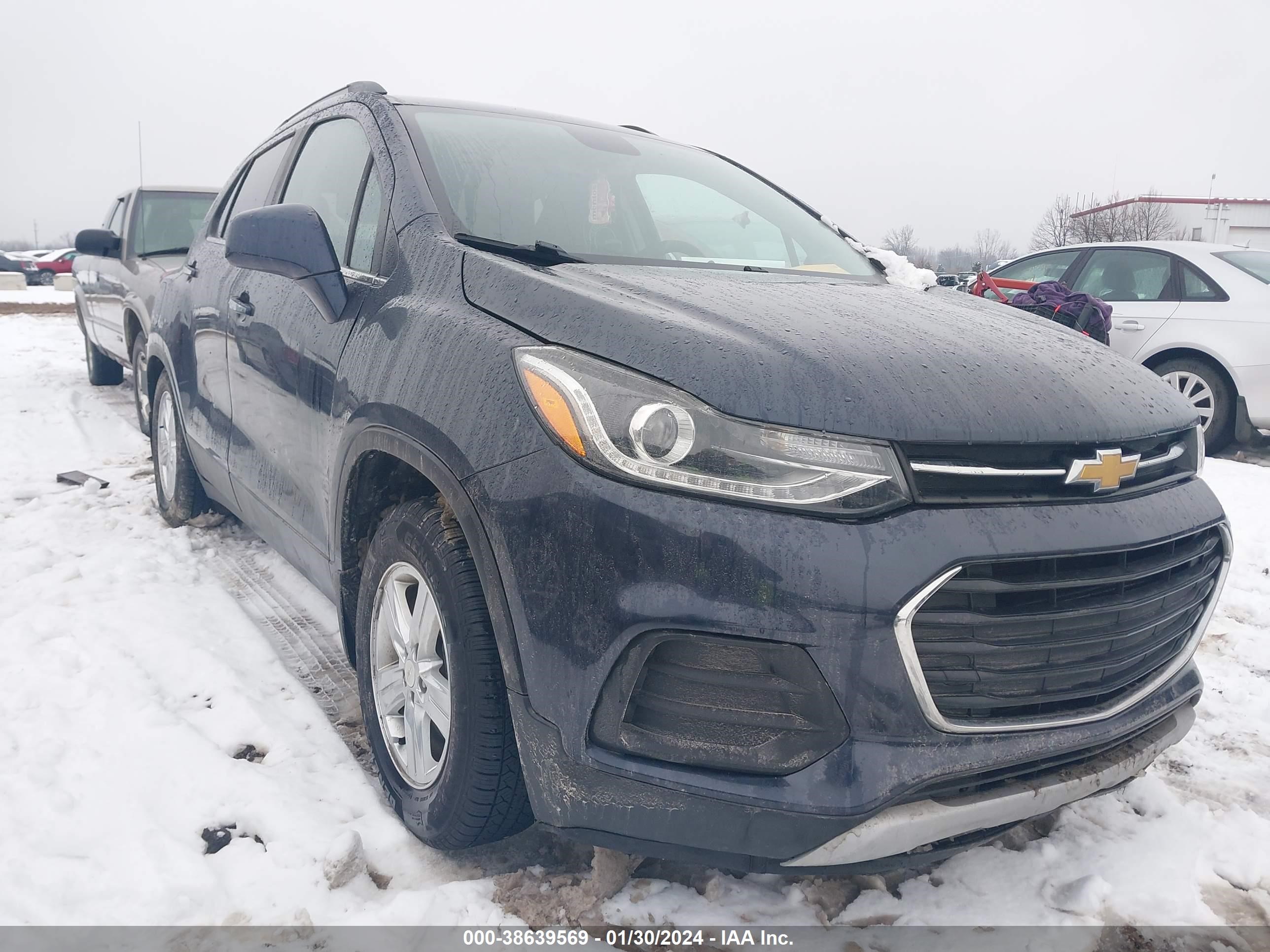 chevrolet trax 2018 3gncjlsb0jl352307