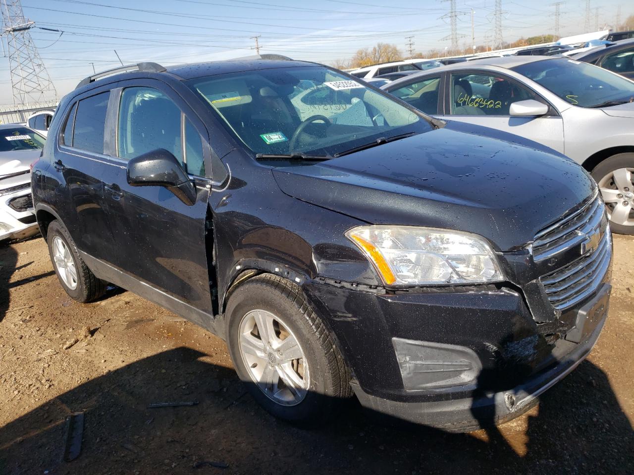 chevrolet trax 2015 3gncjlsb2fl230037