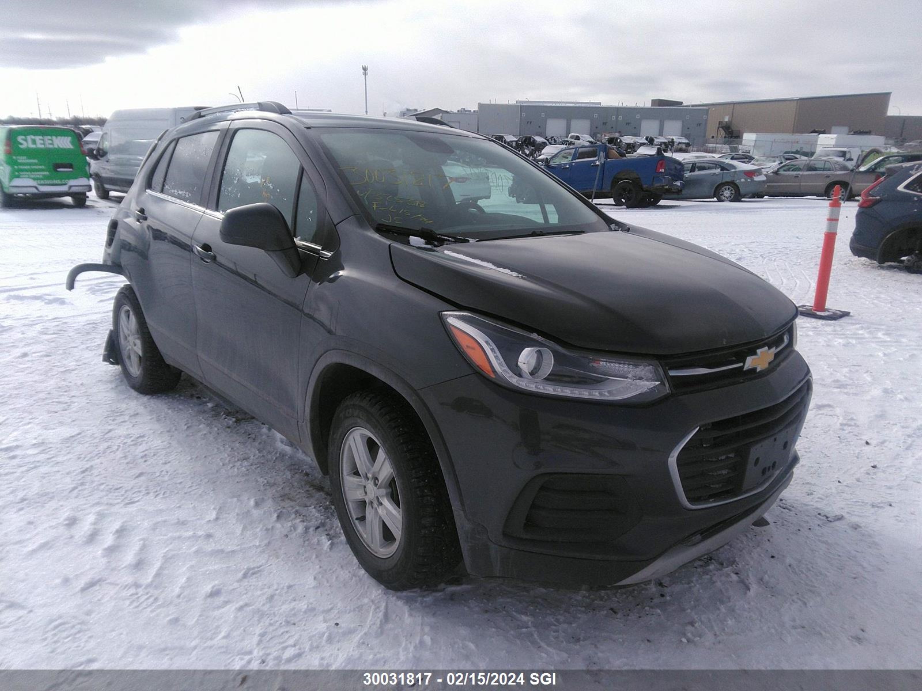 chevrolet trax 2018 3gncjlsb2jl325318