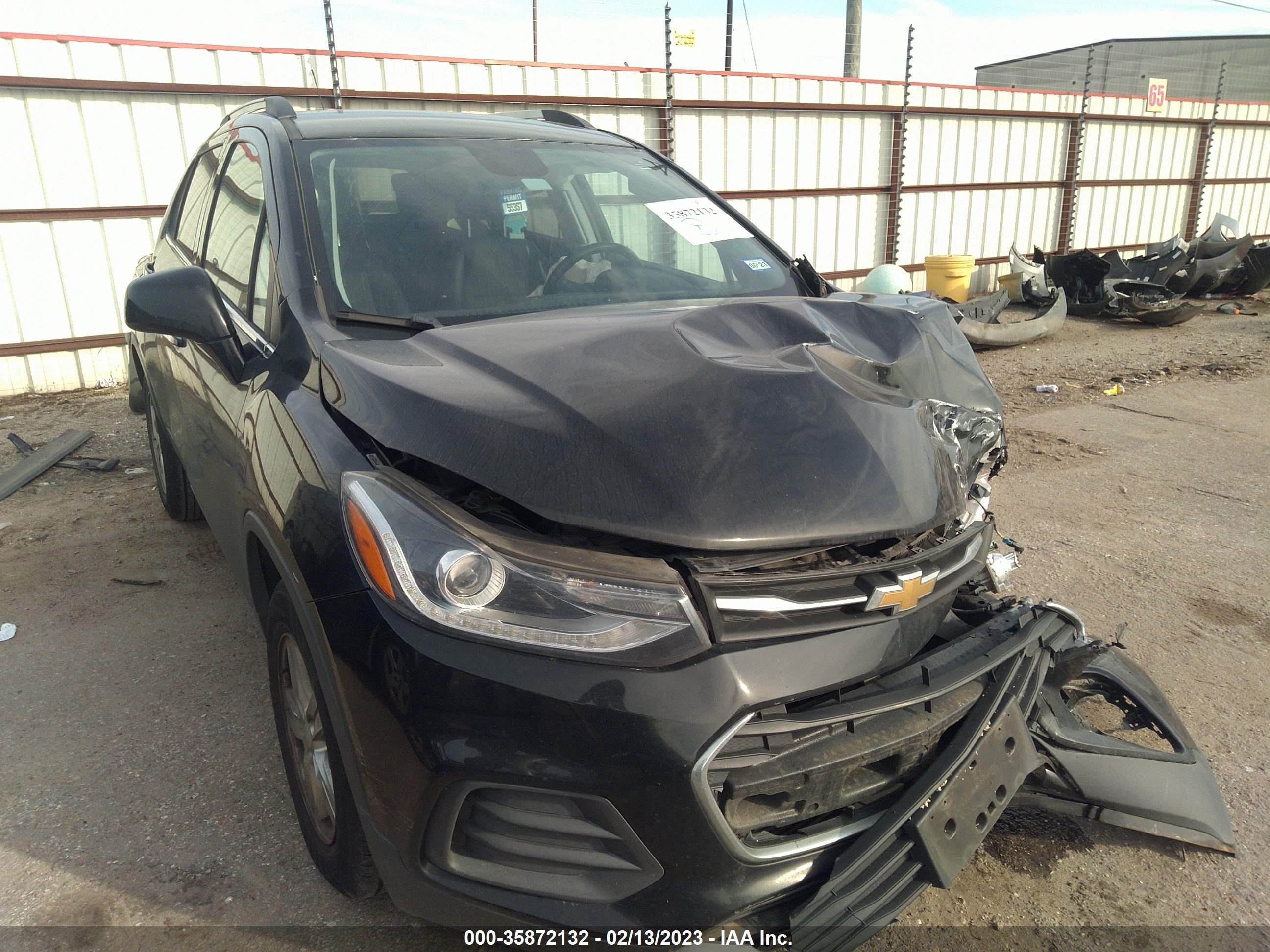 chevrolet trax 2018 3gncjlsb2jl358853