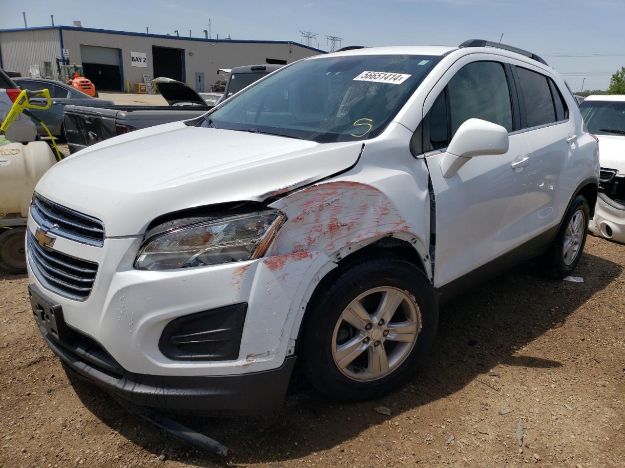 chevrolet trax 2016 3gncjlsb3gl242134