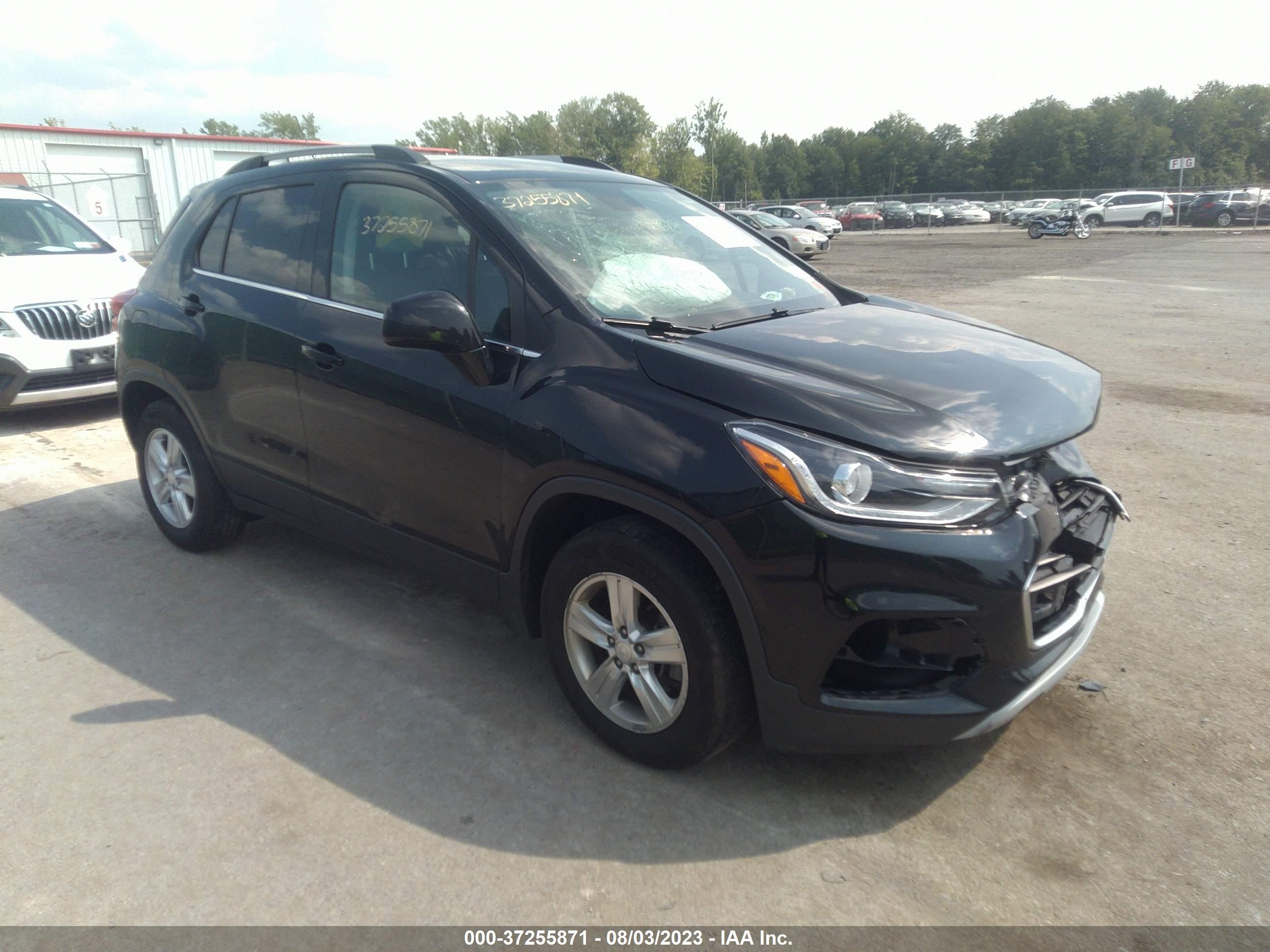 chevrolet trax 2019 3gncjlsb4kl289486