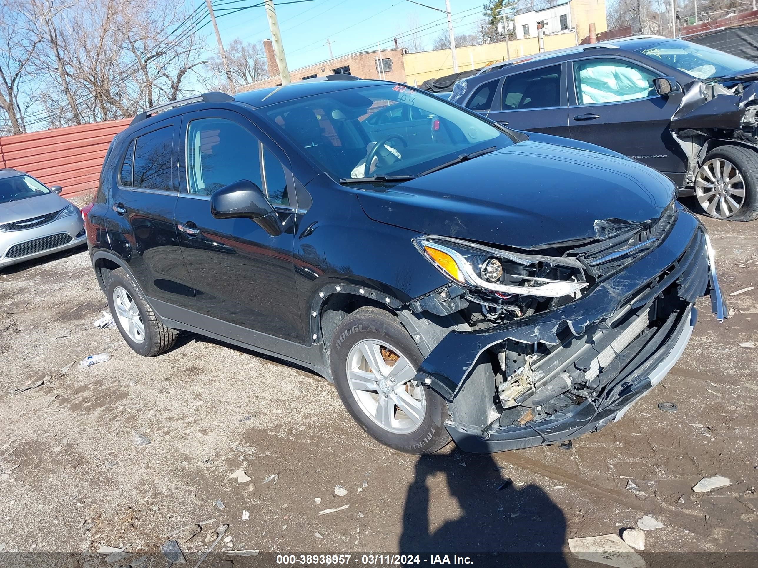 chevrolet trax 2019 3gncjlsb5kl360873