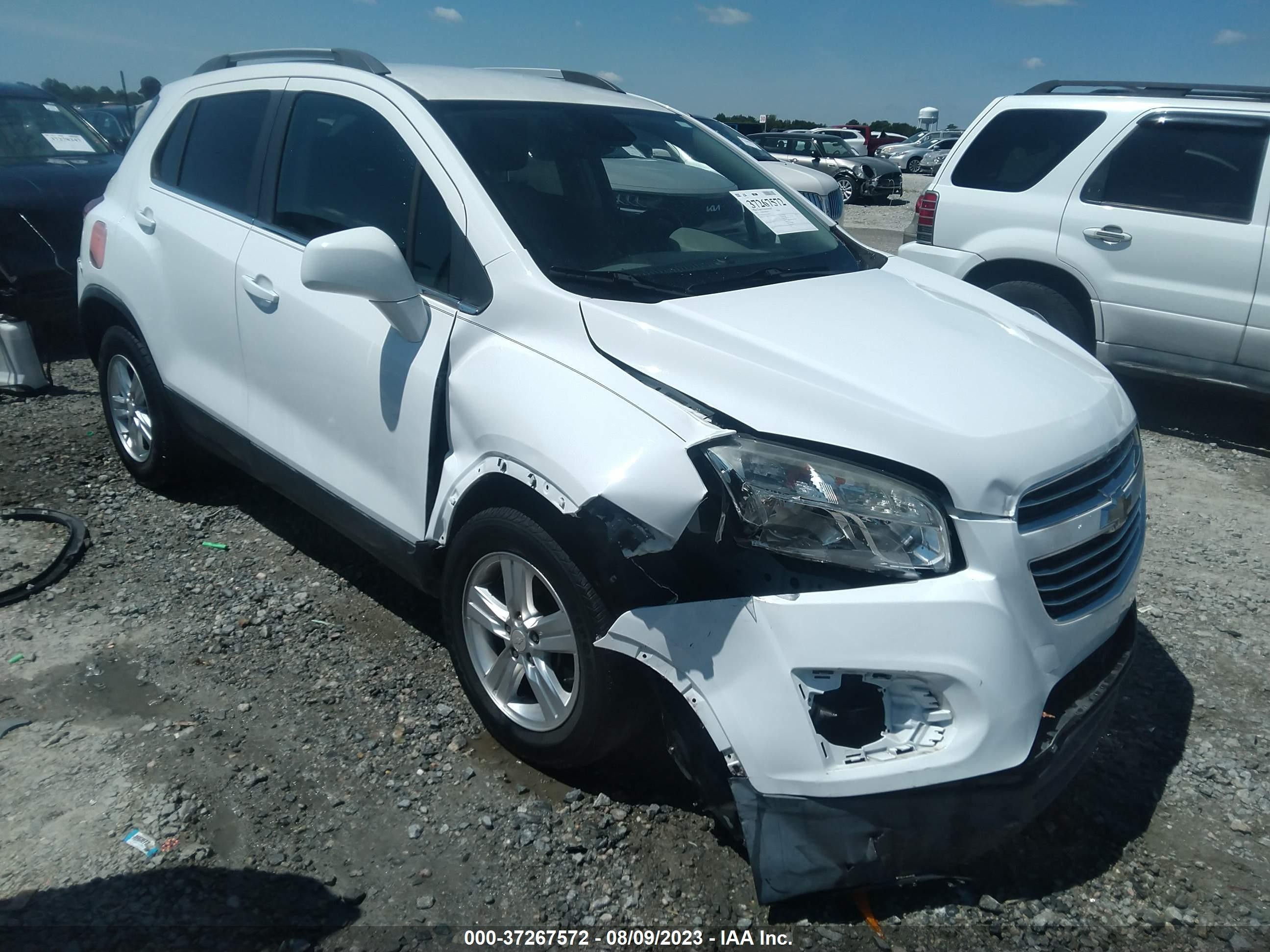 chevrolet trax 2016 3gncjlsb7gl166577