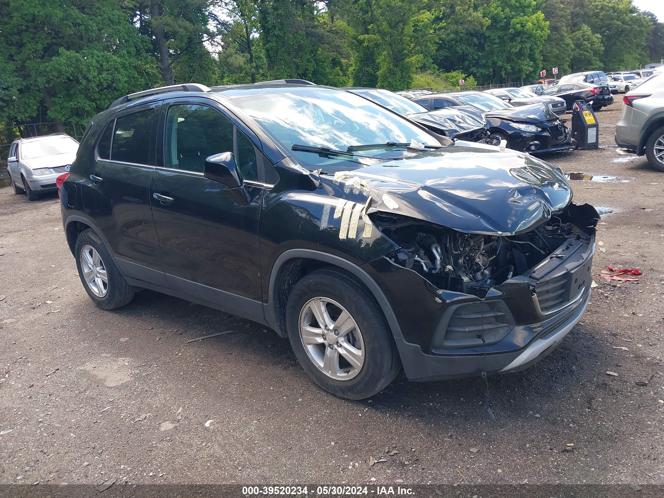 chevrolet trax 2019 3gncjlsb7kl271936