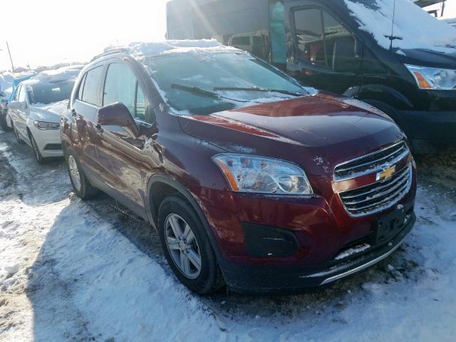 chevrolet trax 1lt 2016 3gncjlsbxgl239540