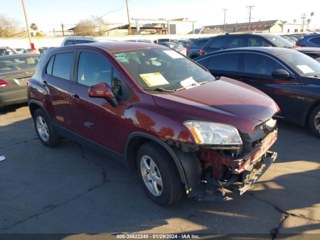 chevrolet trax 2016 3gncjnsb0gl269643