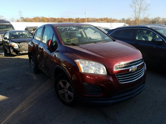 chevrolet trax ls 2016 3gncjnsb2gl118562