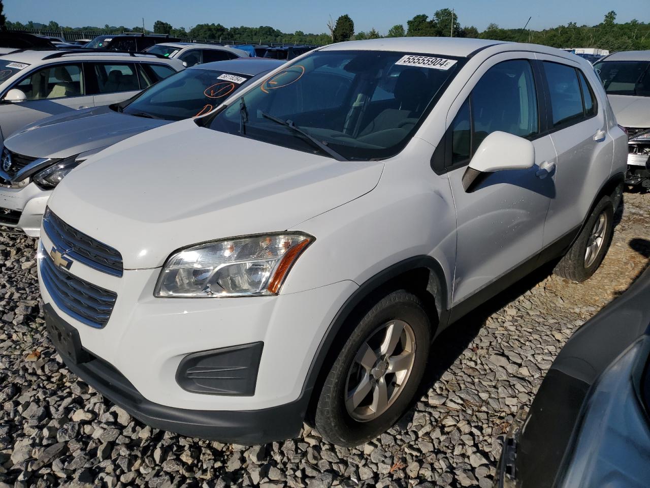 chevrolet trax 2016 3gncjnsb3gl203913