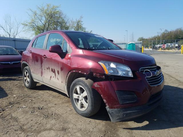 chevrolet trax ls 2016 3gncjnsb7gl279604