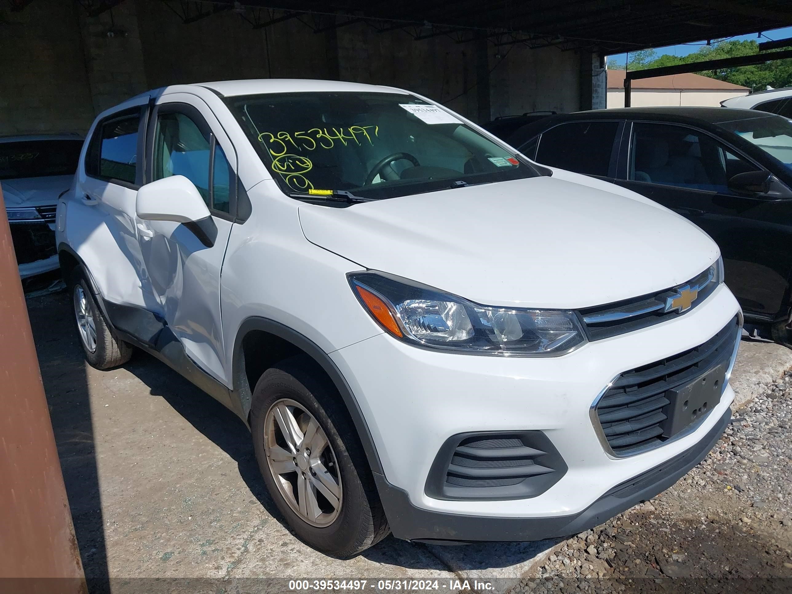 chevrolet trax 2018 3gncjnsb7jl366782