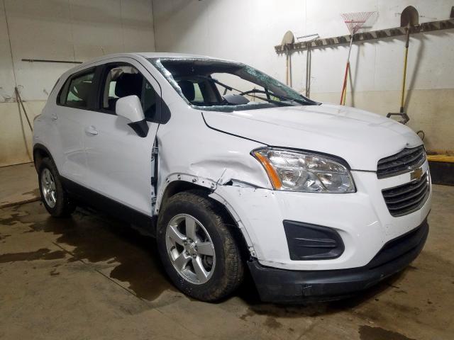 chevrolet trax ls 2016 3gncjnsbxgl269861