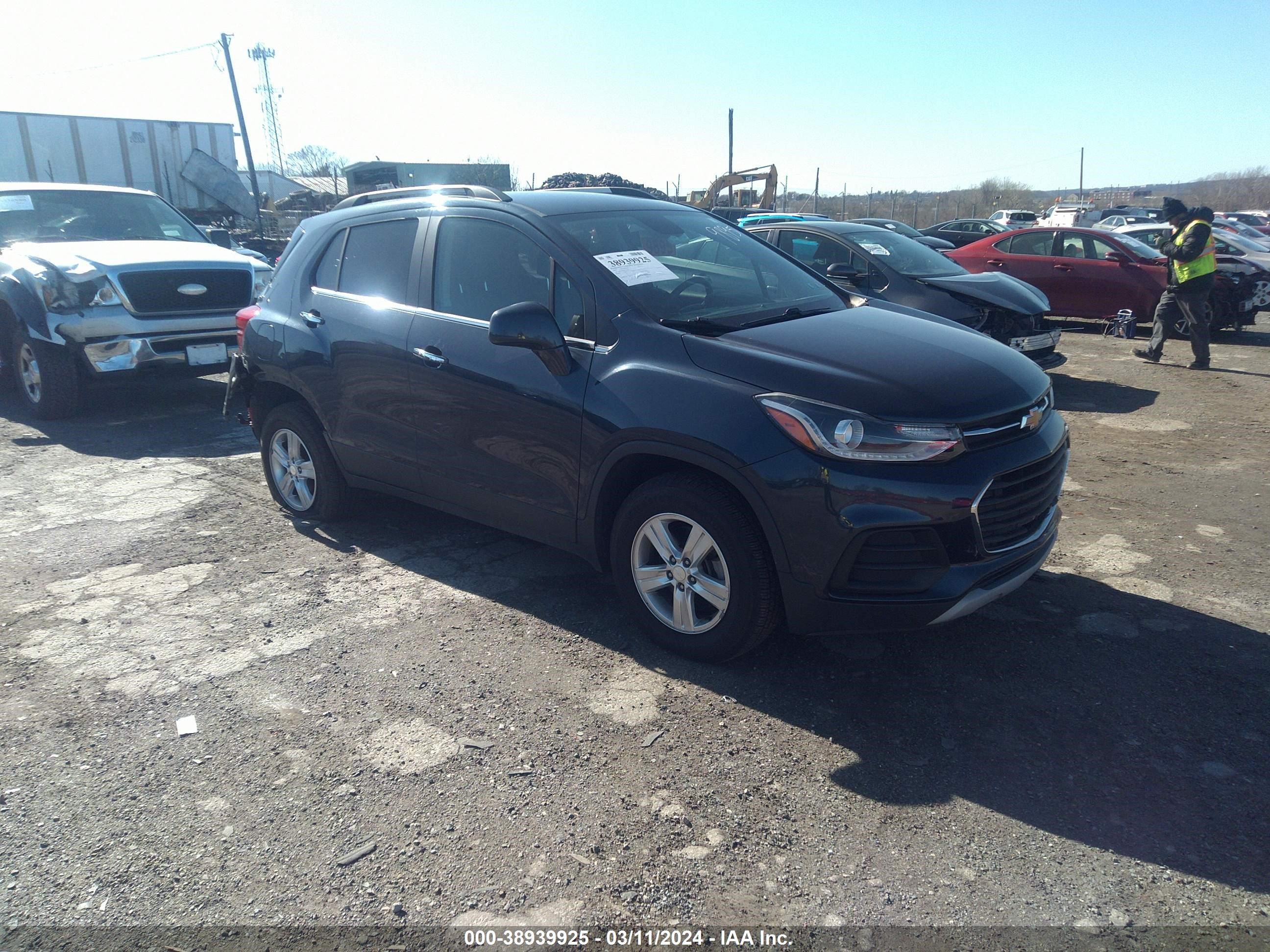 chevrolet trax 2018 3gncjpsb5jl273853