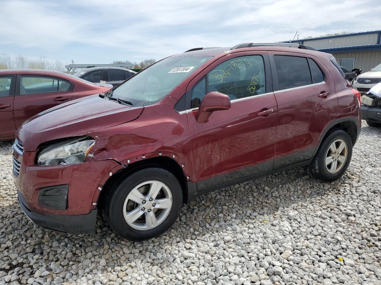 chevrolet trax 2016 3gncjpsb9gl153997