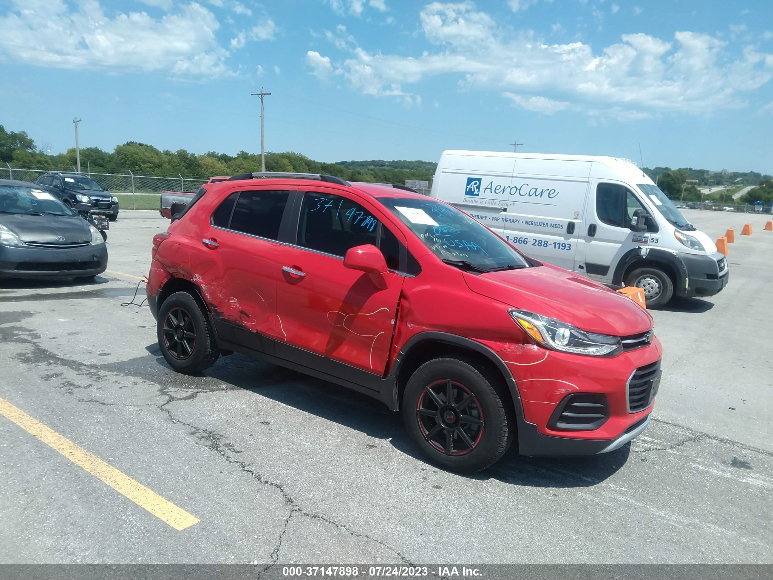 chevrolet trax 2018 3gncjpsb9jl242380