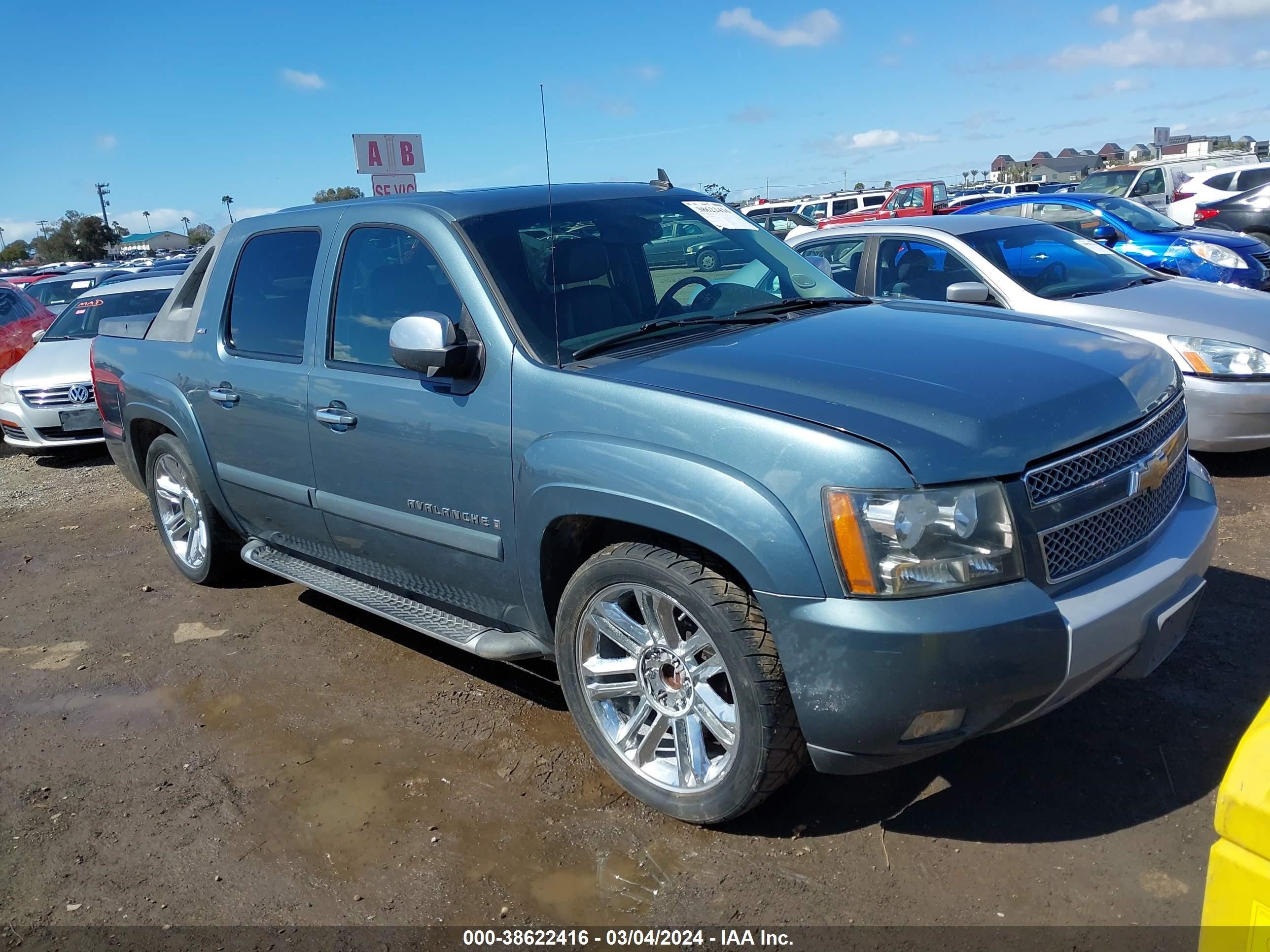 chevrolet avalanche 2008 3gnec12088g101382