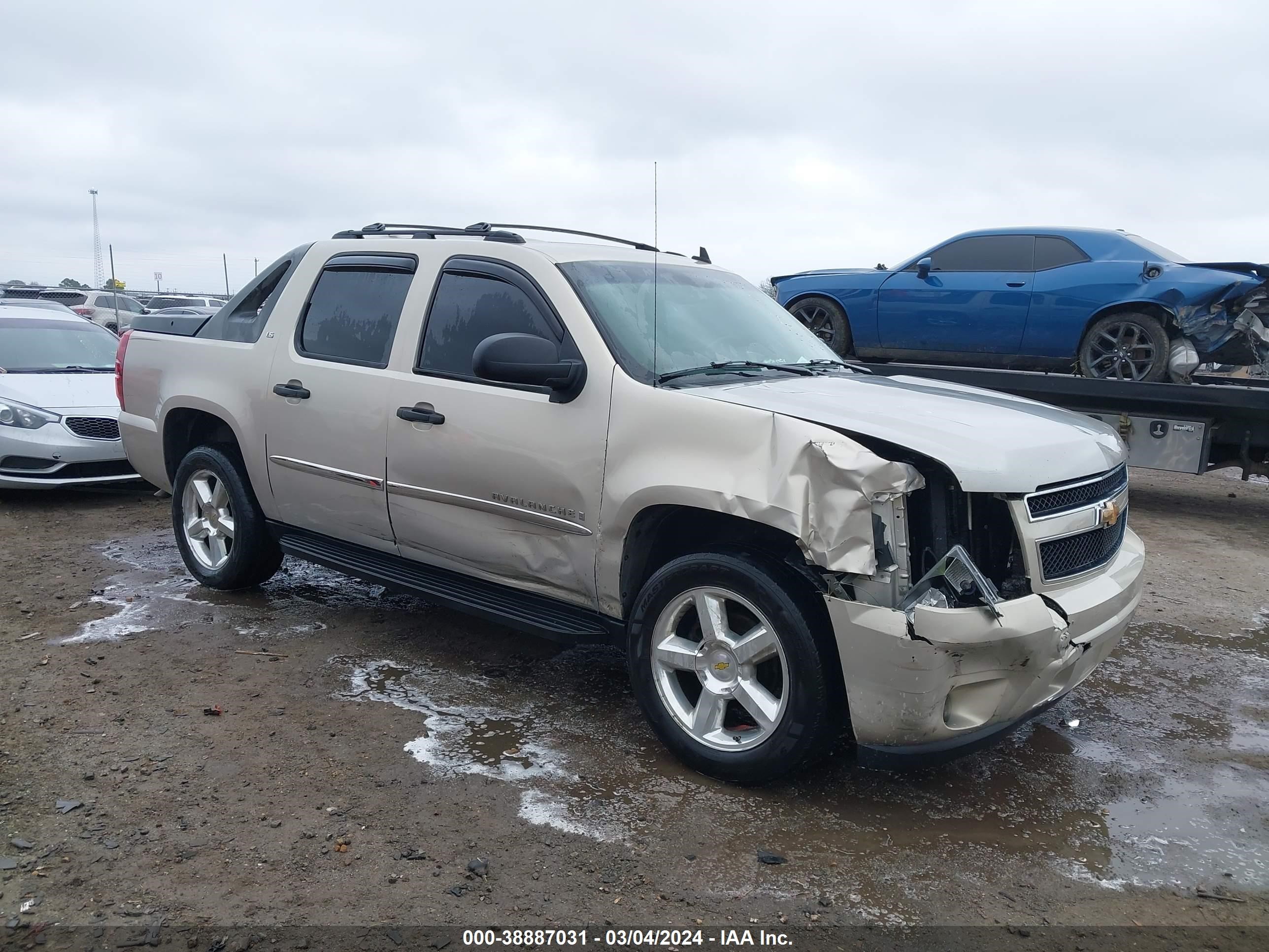 chevrolet avalanche 2007 3gnec120x7g118344