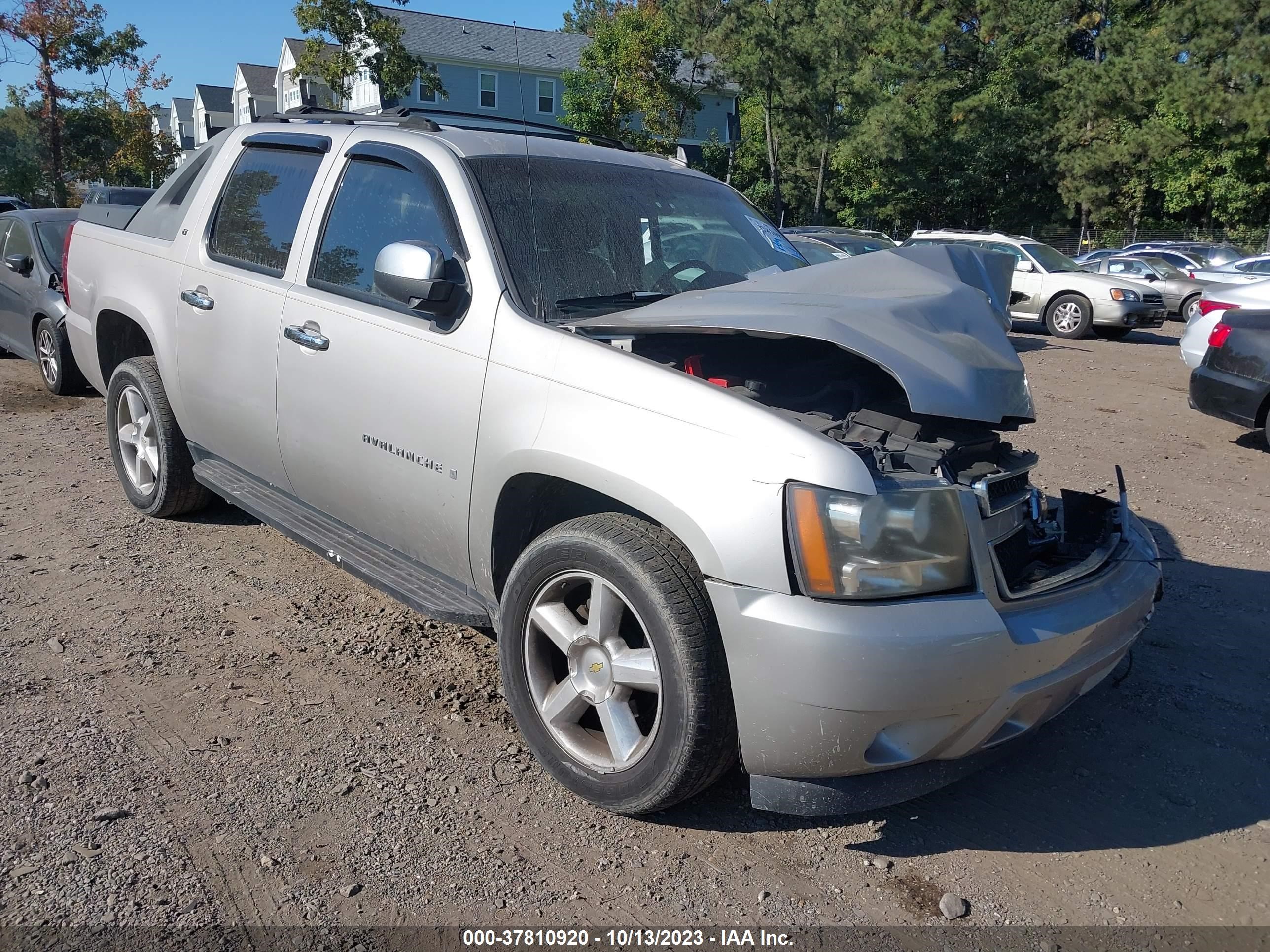 chevrolet avalanche 2007 3gnec120x7g168015