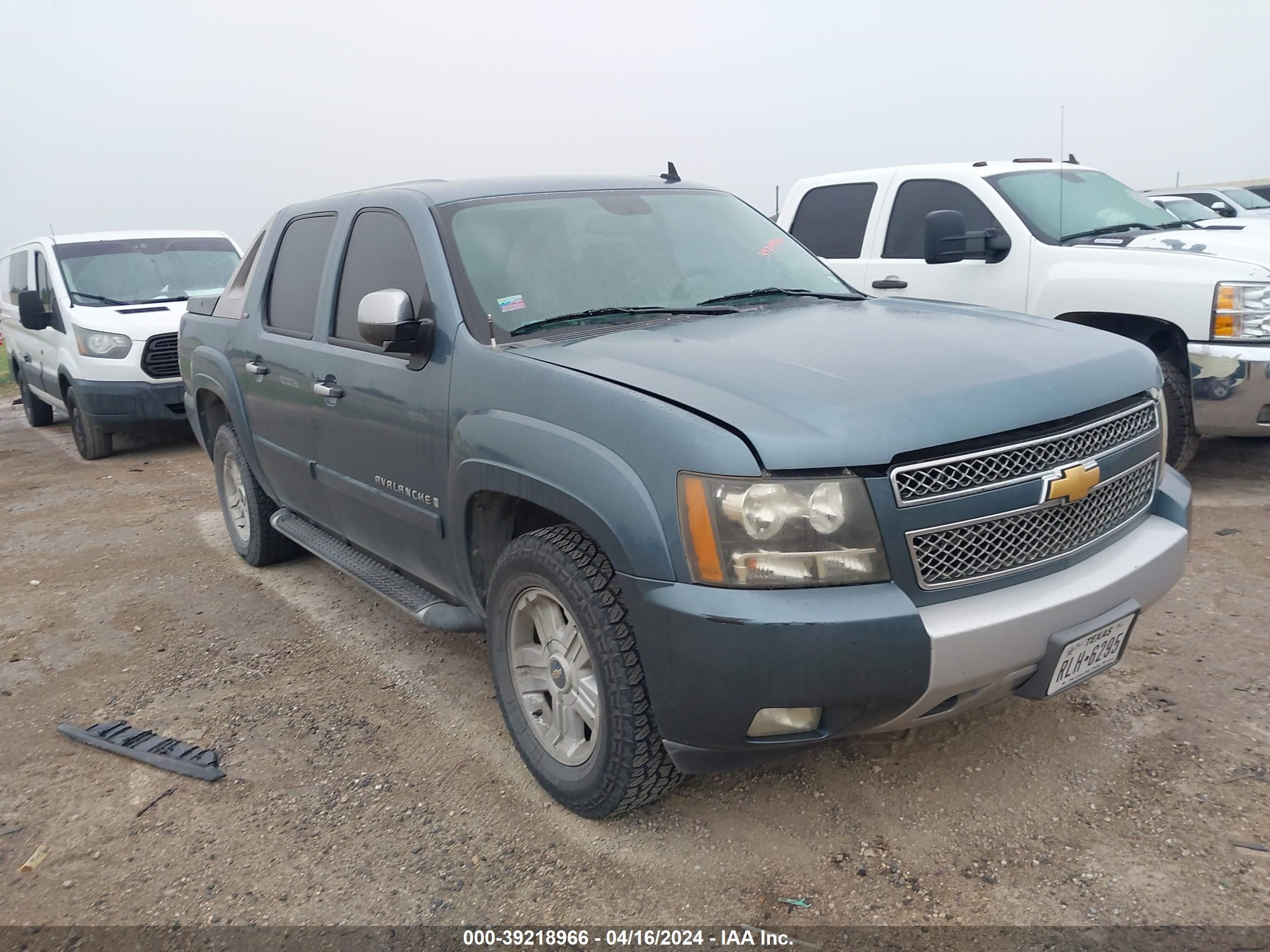 chevrolet avalanche 2008 3gnec12j08g259966