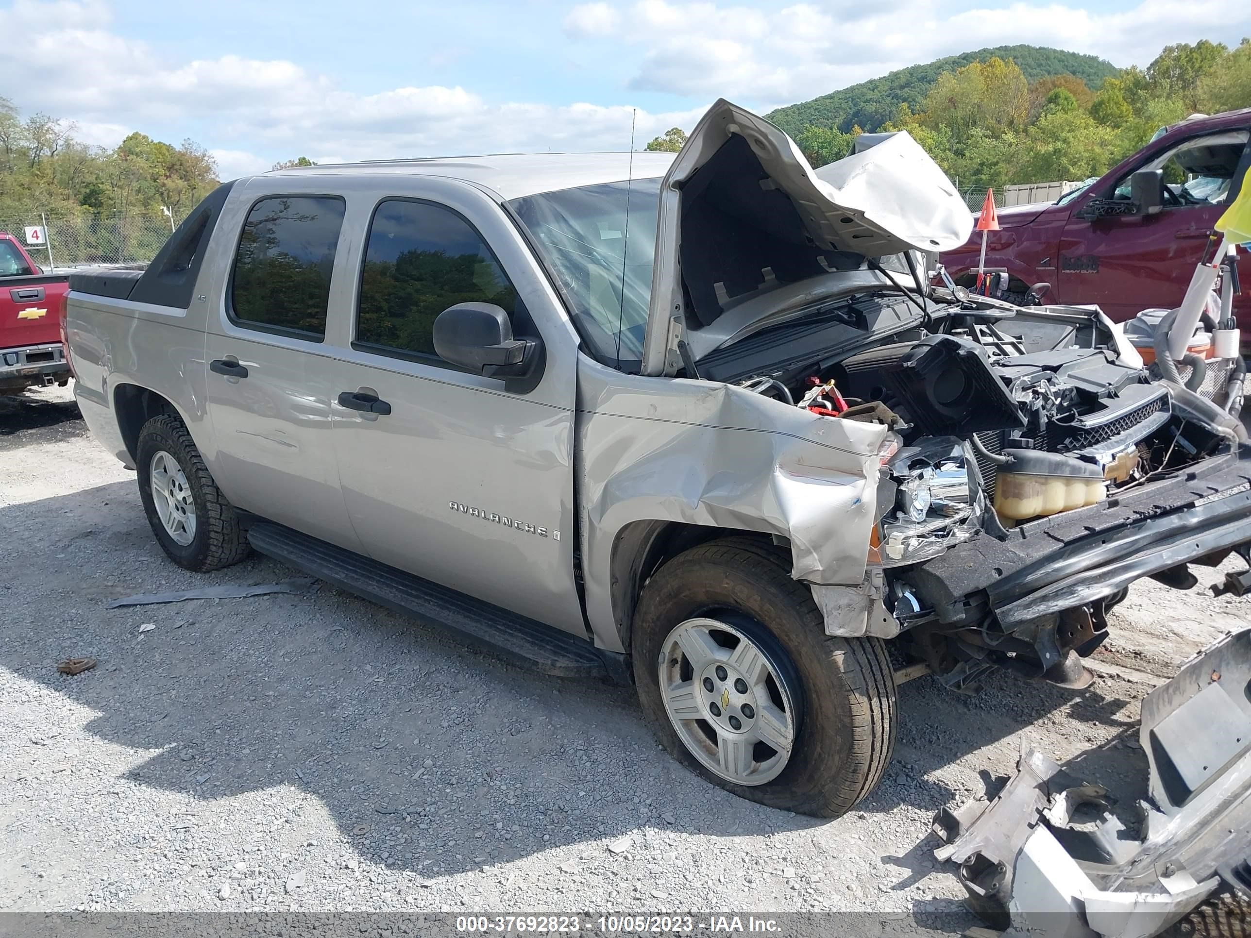 chevrolet avalanche 2007 3gnec12j67g219762