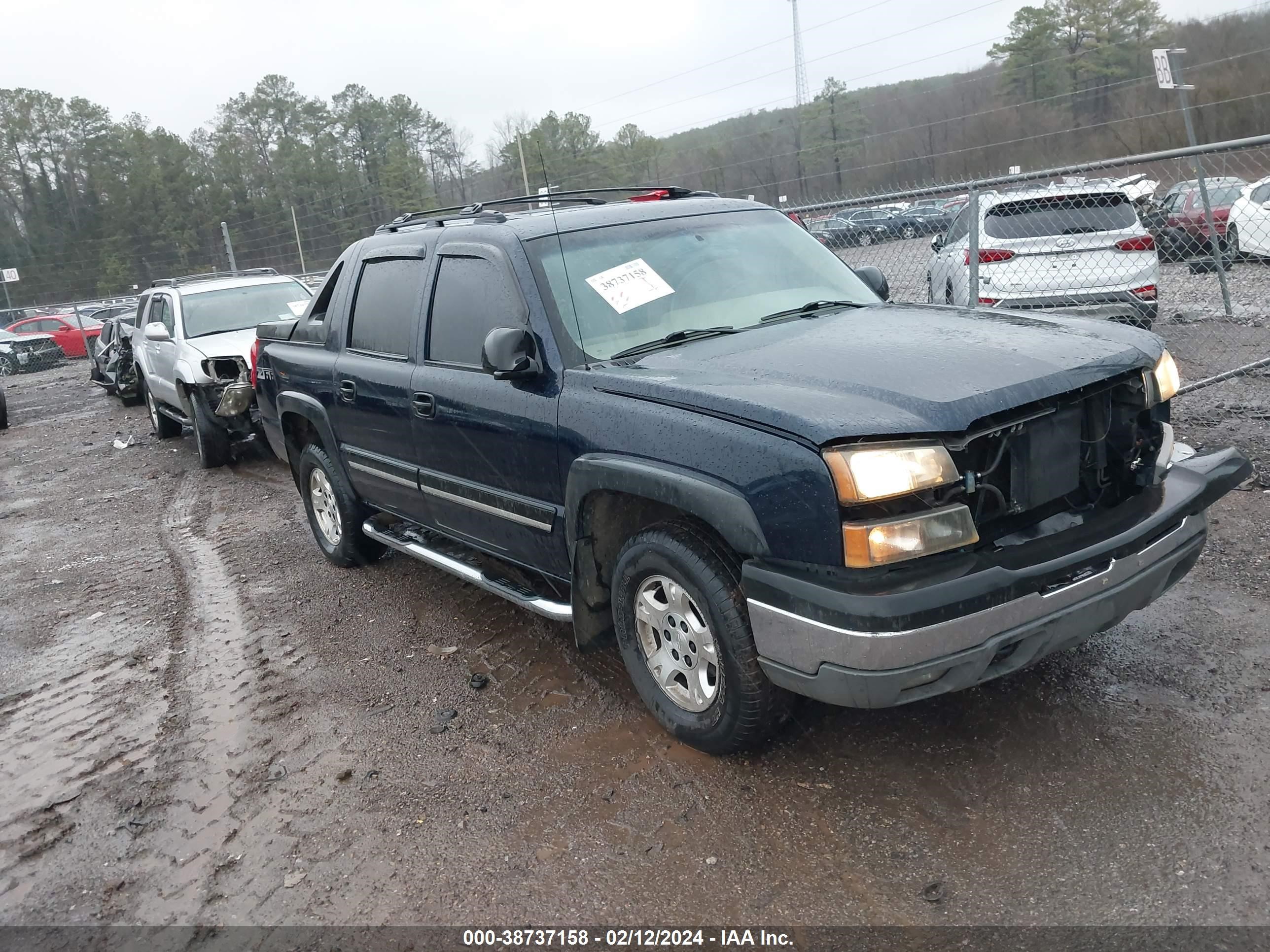 chevrolet avalanche 2004 3gnec12t04g335245