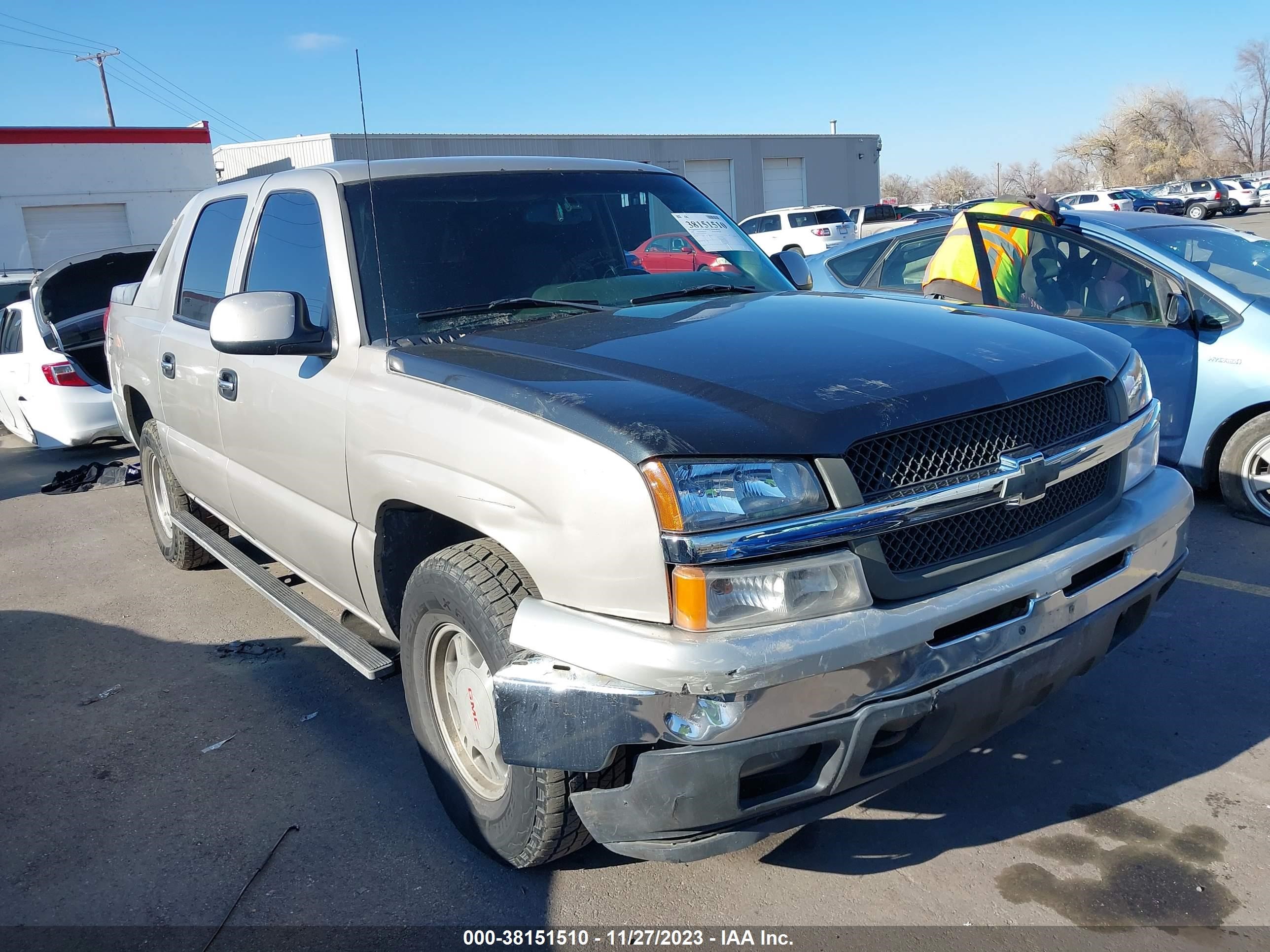 chevrolet avalanche 2004 3gnec12t44g170557