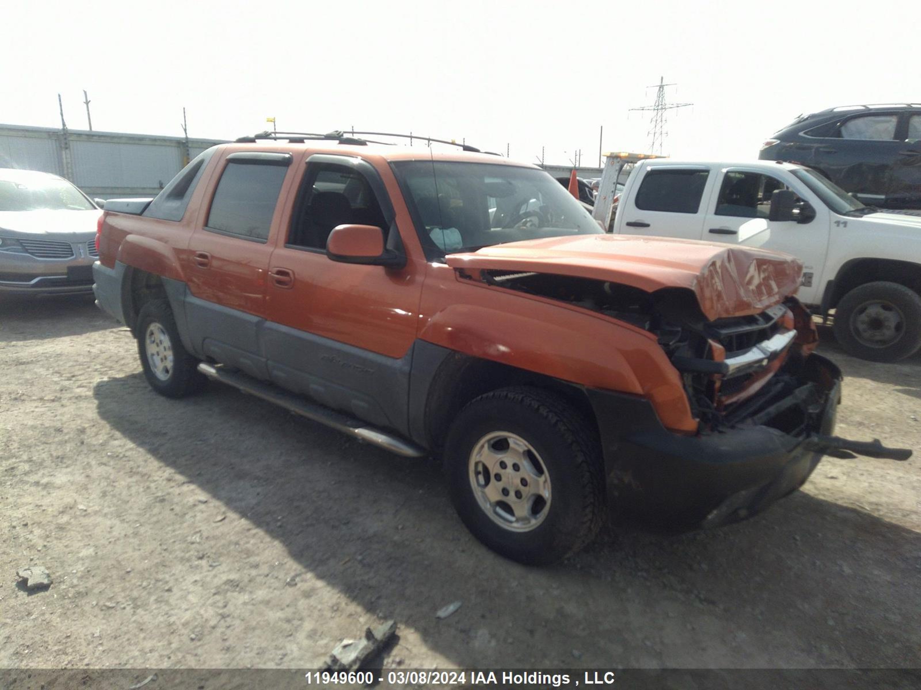 chevrolet avalanche 2004 3gnec12t44g323163