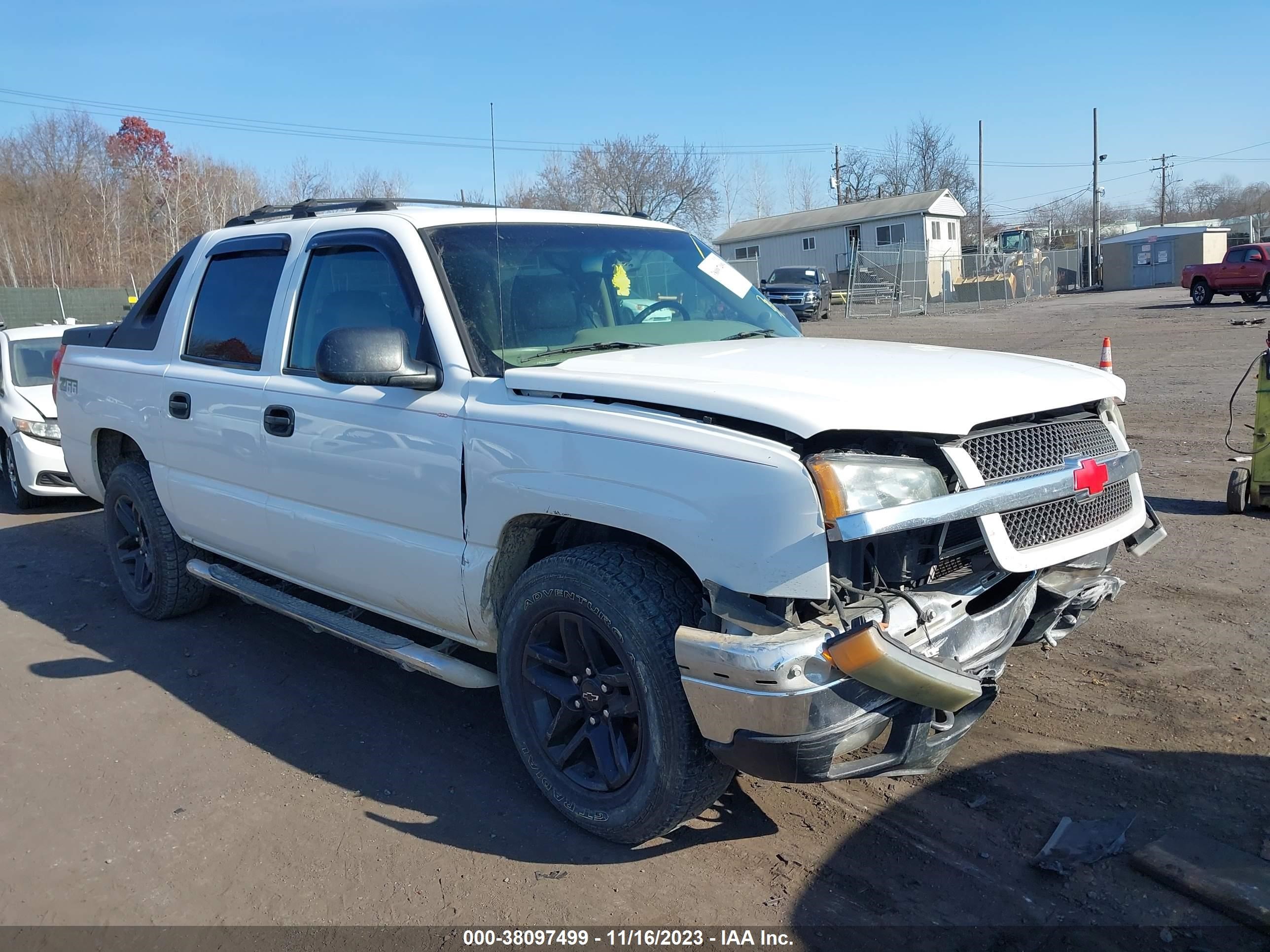 chevrolet avalanche 2004 3gnec12t54g203081