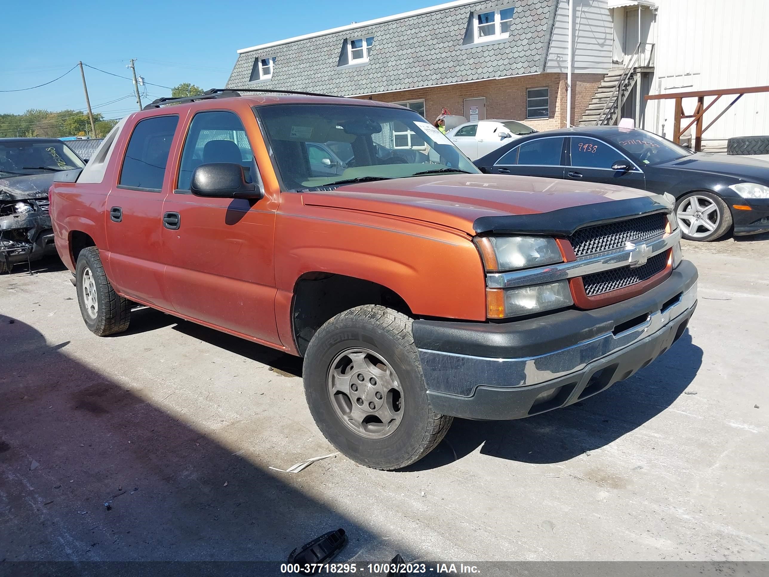 chevrolet avalanche 2004 3gnec12t64g343706