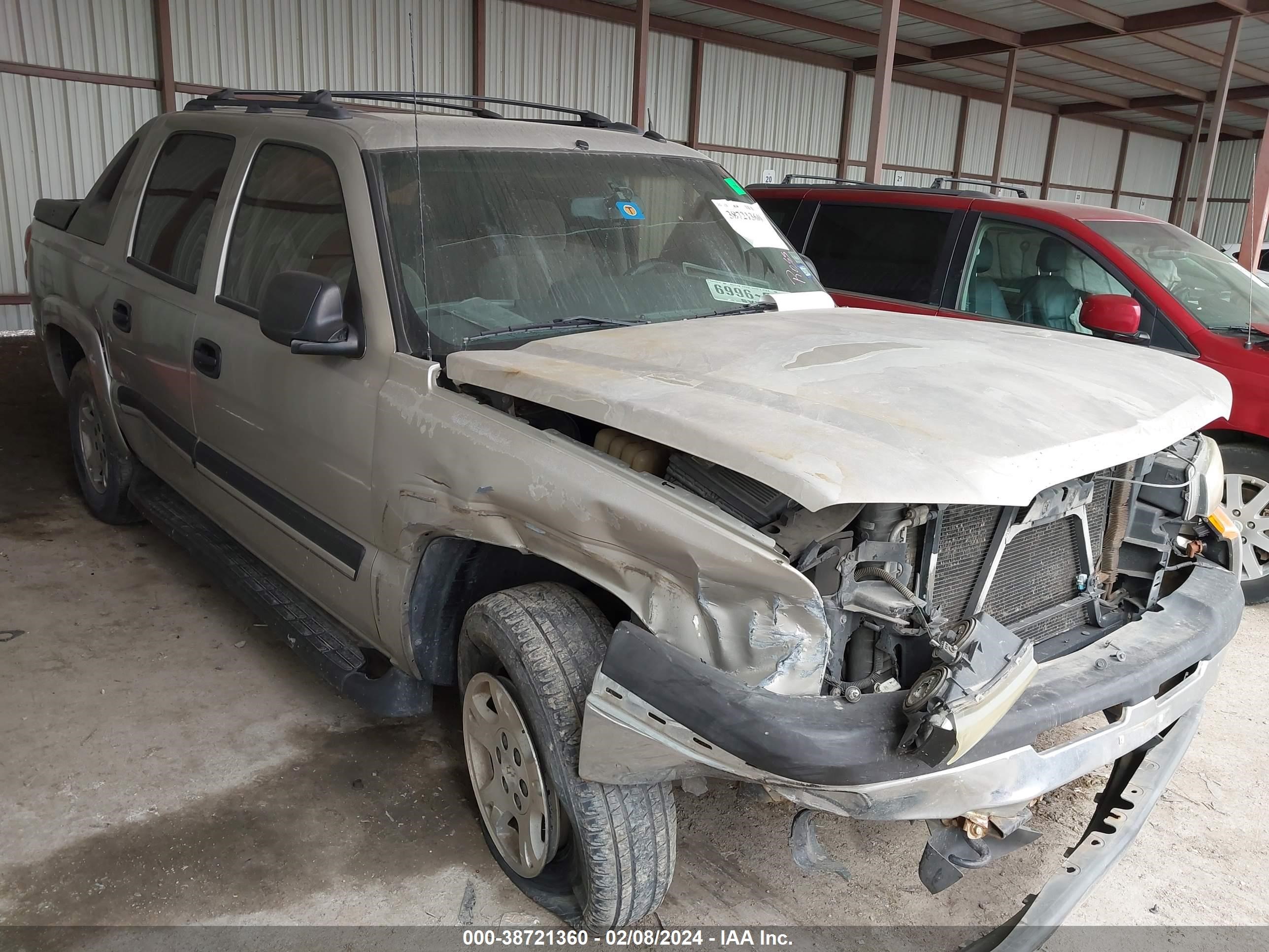 chevrolet avalanche 2005 3gnec12z05g142616