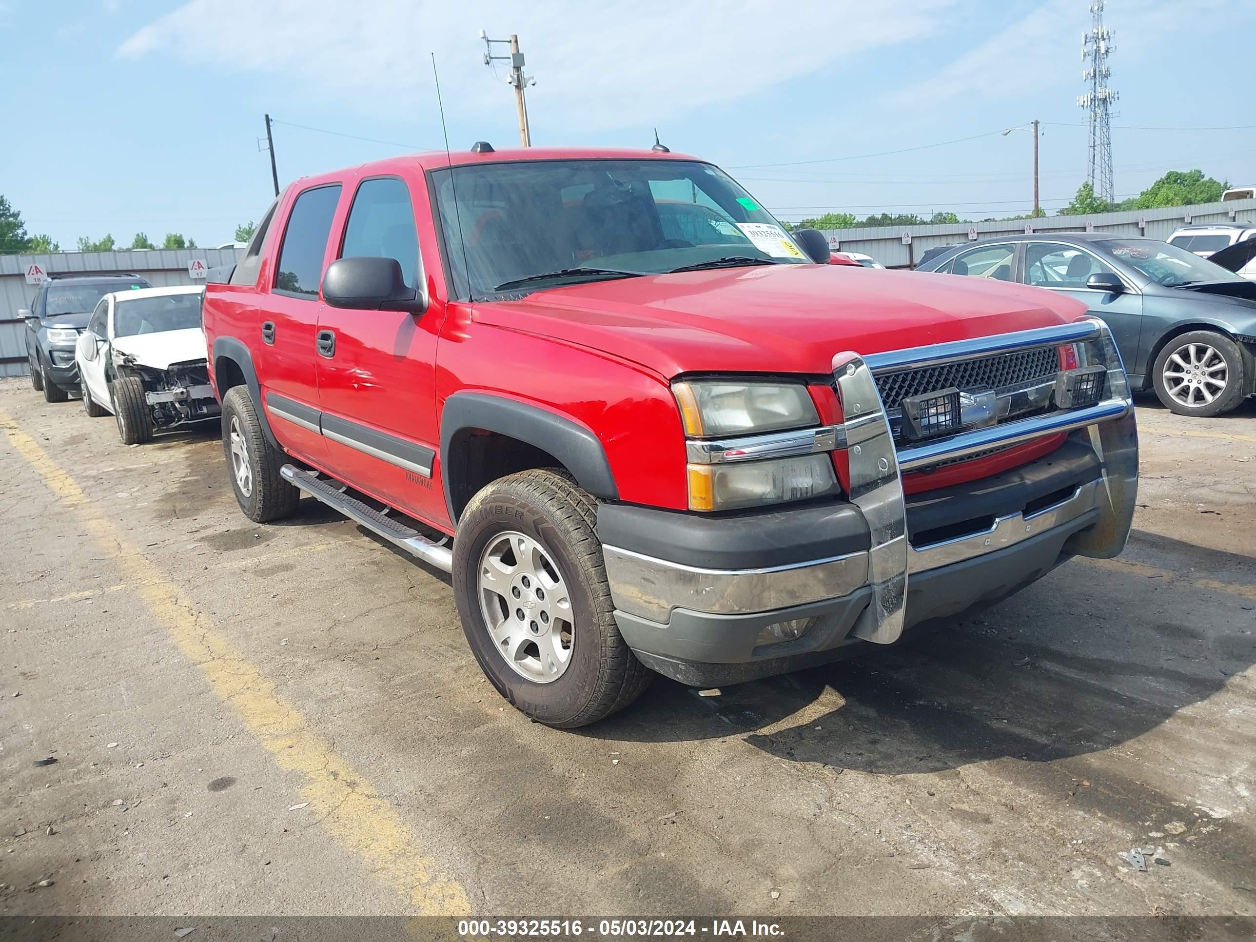 chevrolet avalanche 2005 3gnec12z75g212760