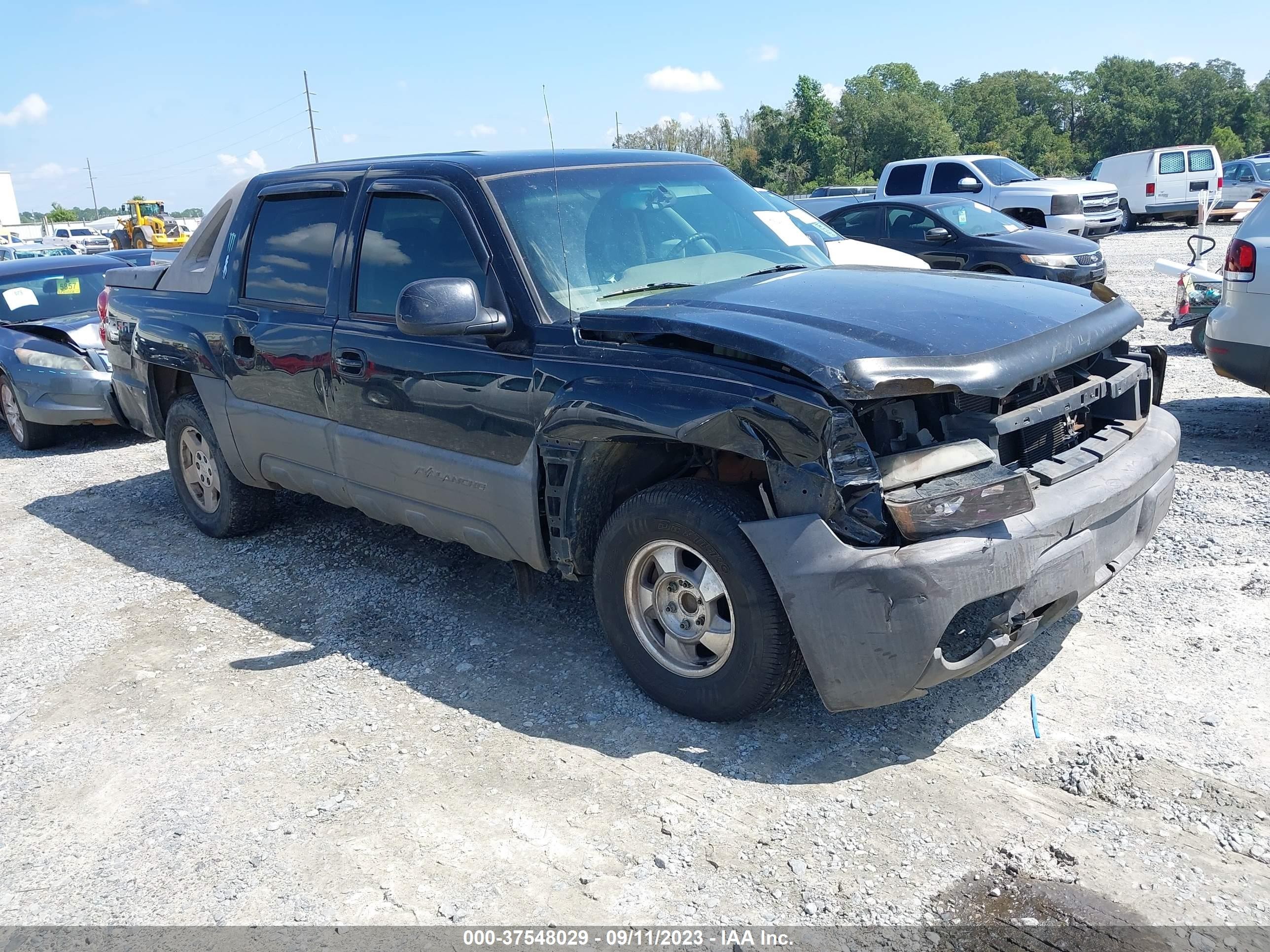 chevrolet avalanche 2003 3gnec13t13g123807