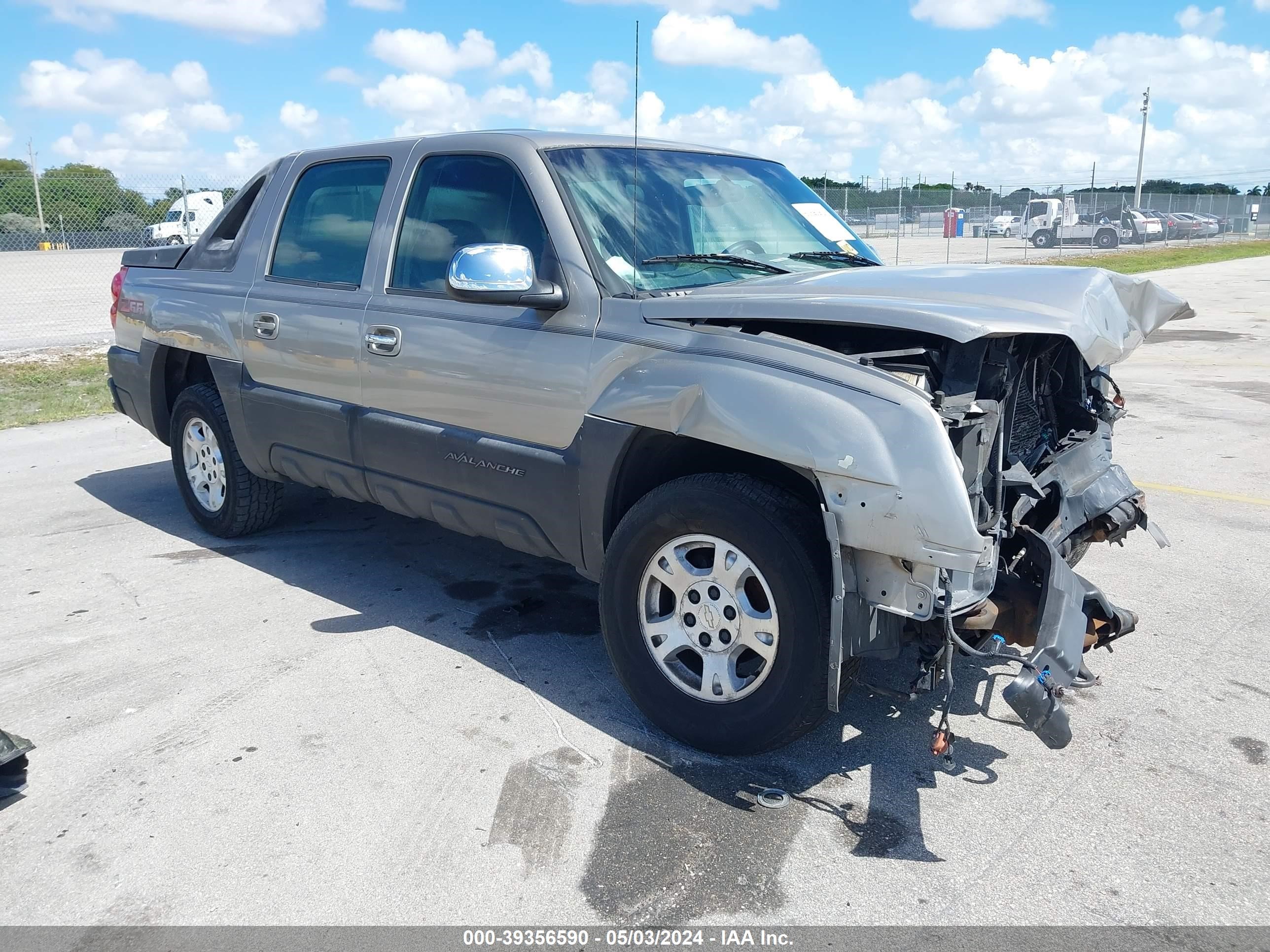 chevrolet avalanche 2002 3gnec13t22g111745