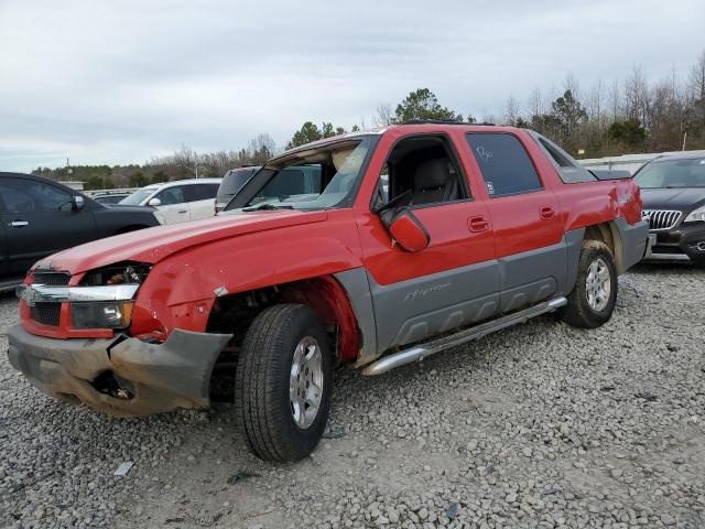 chevrolet avalanche 2002 3gnec13t42g329864