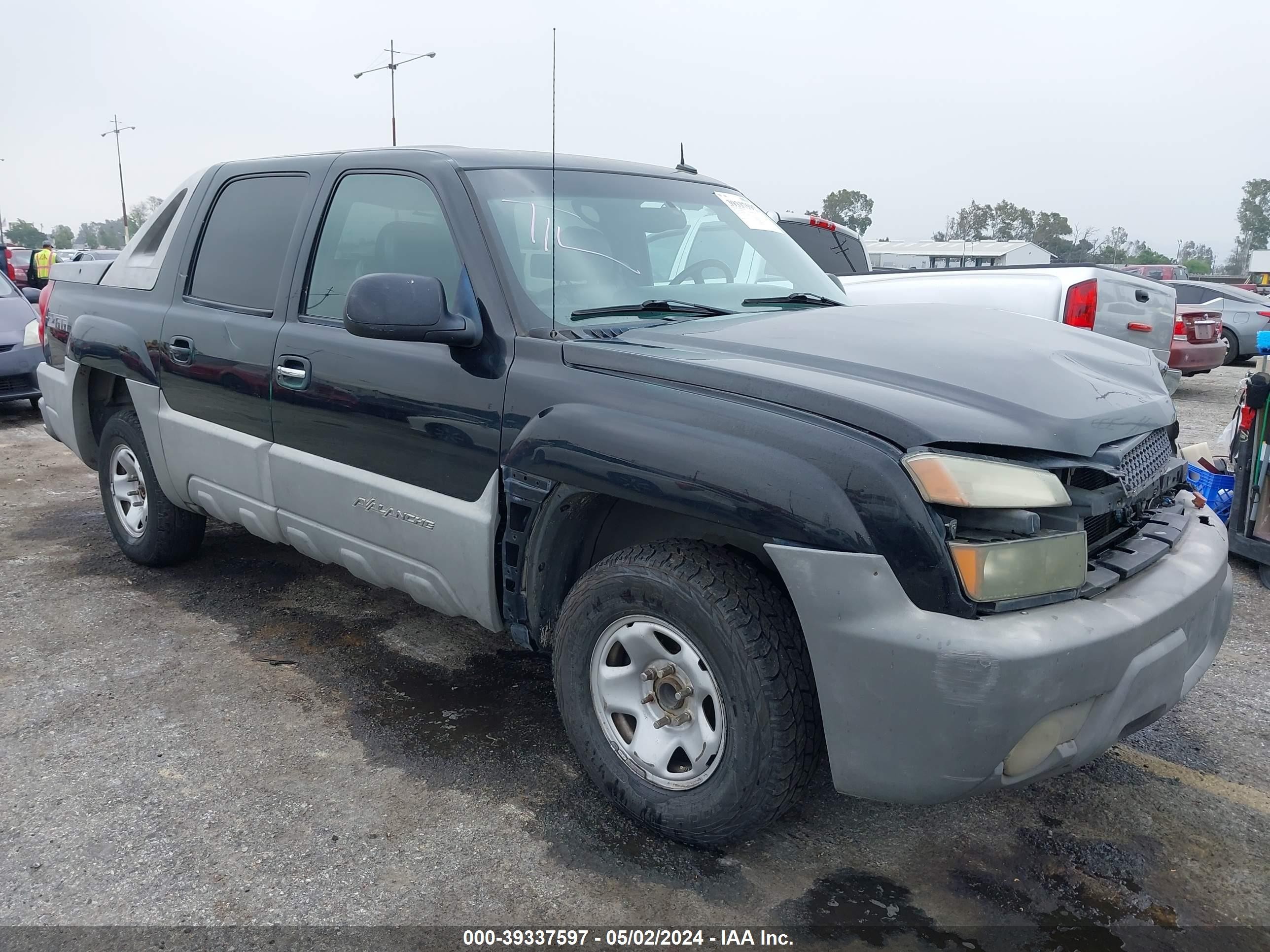 chevrolet avalanche 2002 3gnec13t72g327798