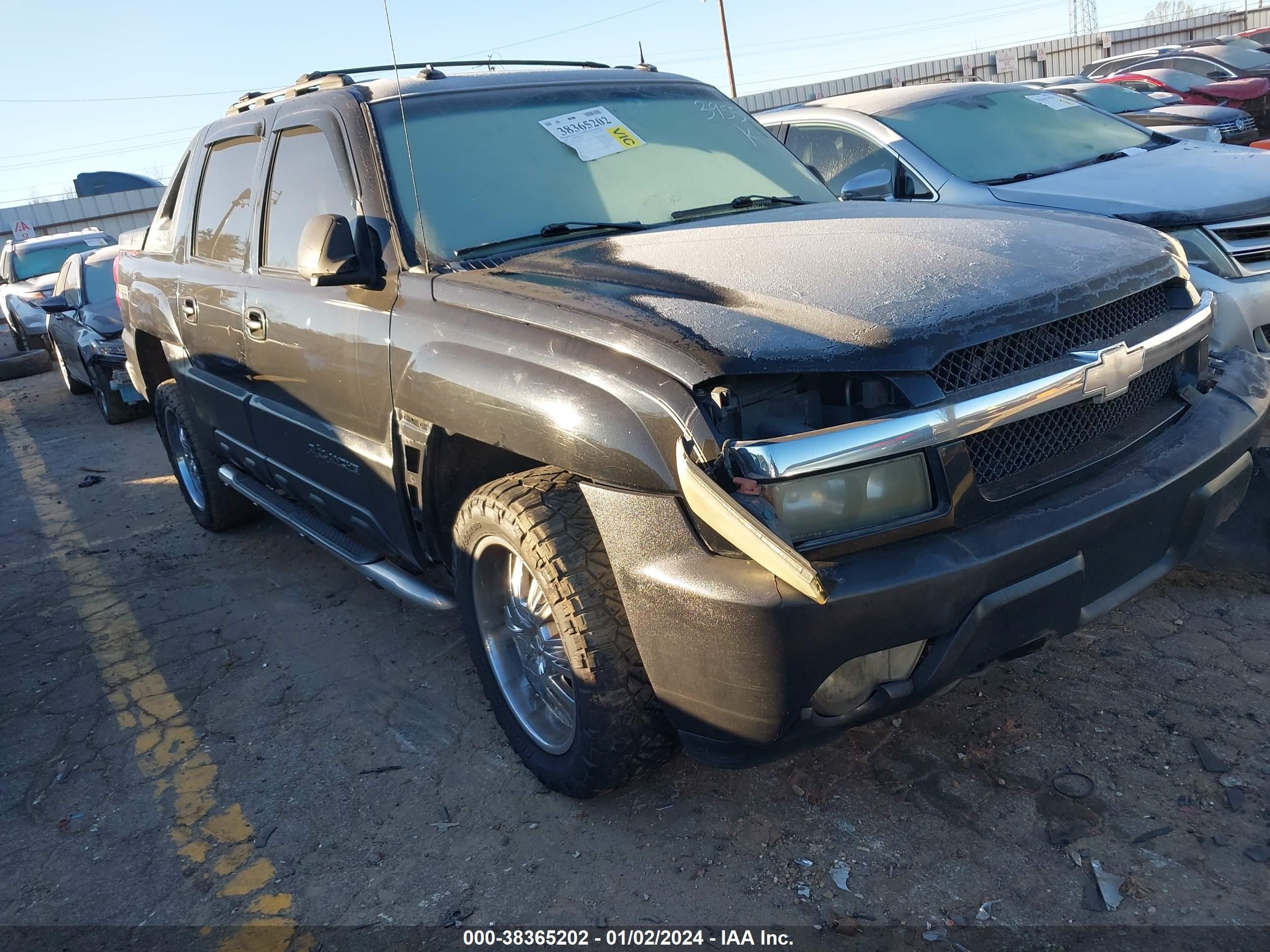 chevrolet avalanche 2003 3gnec13t73g163955