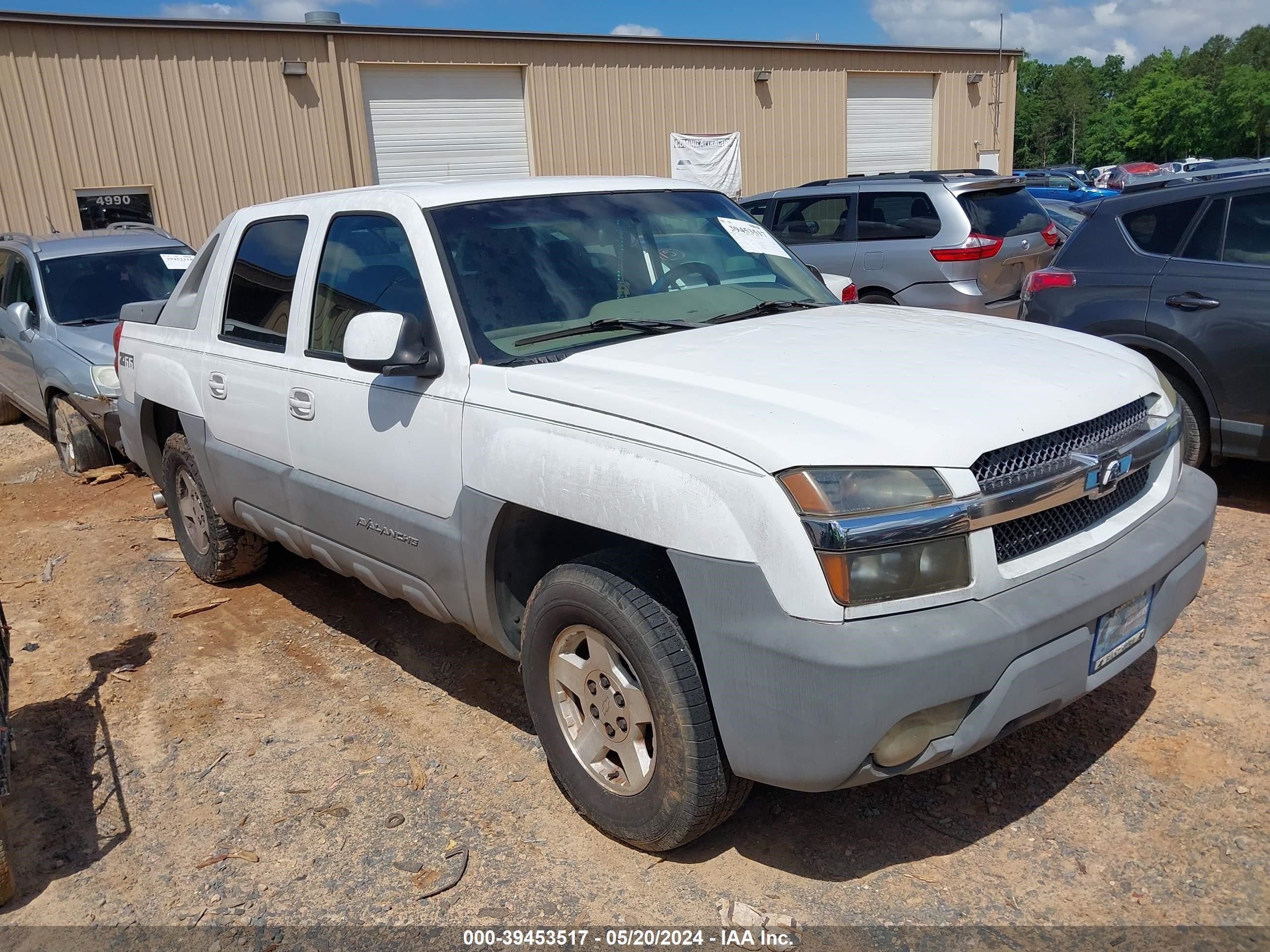 chevrolet avalanche 2002 3gnec13t82g166748